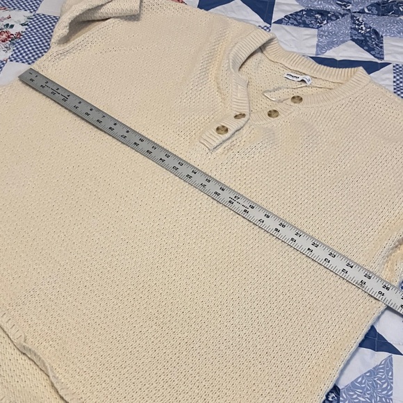 Sonoma Cream Button Knit Sweater - Picture 4 of 7